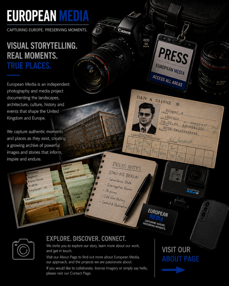 European Media independent journalism and documentary photography covering history, travel, culture and major events across the UK and Europe.